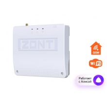 Контроллер отопительный ZONT SMART 2.0 GSM / WiFi для газовых и электрических котлов