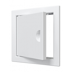 Люк 10 x 10 пластиковый ERA с ручкой и фланцем