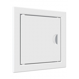 Люк 10 x 10 пластиковый ERA с ручкой и фланцем