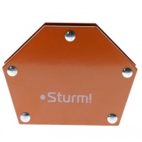 Магнитный угольник универсальный для сварки, вес до 25 кг Sturm!