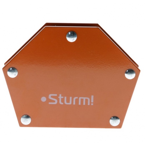 Магнитный угольник универсальный для сварки, вес до 25 кг Sturm! купить в интернет магазине Санрай73