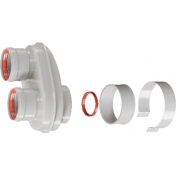 Адаптер моноблочный для перехода на двухтрубную систему 80/80 Baxi ROMMER