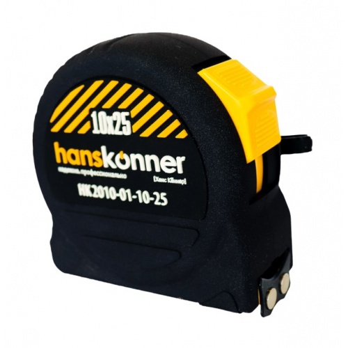Рулетка Hanskonner 10x25 купить в интернет магазине Санрай73
