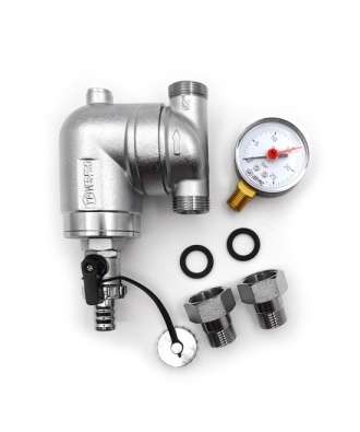 Фильтр поворотный механической очистки с манометром VER-PRO