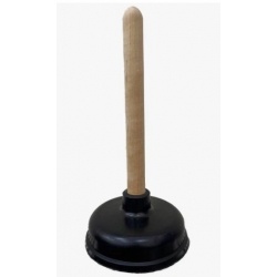 Вантуз цилиндрический с деревянной ручкой d110мм