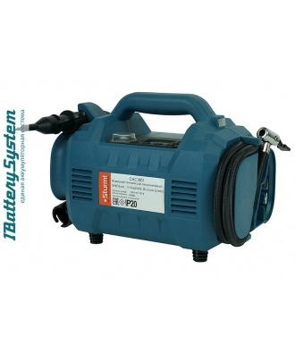 Компрессор аккумуляторный STURM! 18 В, 1BatterySystem, 10 атм, 20 л/мин, без АКБ и ЗУ