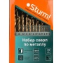 Набор сверл по металлу Sturm! 1,0-10мм, 19шт  в металлическом кейсе