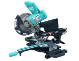 Торцовочная пила Sturm! 2000Вт, диск 210мм, 3200/4500об/мин, подсветка LED, резка металла, протяжка