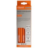 Набор карандашей малярных 12 шт, длина 175мм, Sturm!