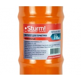 Пистолет для герметика Sturm! 310мл, полуоткрытый, толщина основы 0,5мм