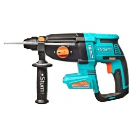 Аккумуляторный перфоратор Sturm!, 18В,1BatterySystem, 2.5Дж, 3реж,24мм,без АКБ и ЗУ, короб