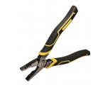 Пассатижи 200мм, эксцентриковый шарнир,+30% к силе реза, TPR рукоятки, Hanskonner