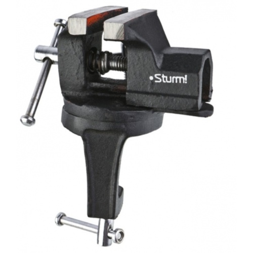 Тиски мини 60мм, поворотные, SG Iron, Sturm! купить в интернет магазине Санрай73