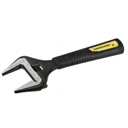 Ключ разводной 150 мм, усиленные тонкие губки, обрезиненная рукоятка, Hanskonner