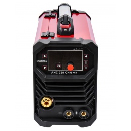 Сварочный инвертор Elitech АИС 220 СИН ЖК, MIG/MAG, 6,9 кВт, 220 А, 1,0 мм