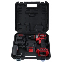 Дрель-шуруповерт аккумуляторная Энергомаш 18В, 45Нм, 2х2.0Ач, ЗУ, кейс