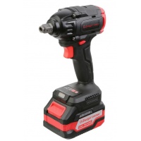 Гайковерт ударный аккумуляторный Энергомаш 18В, 350Нм, 1/2", 2скор, 1x4.0Ач, кейс