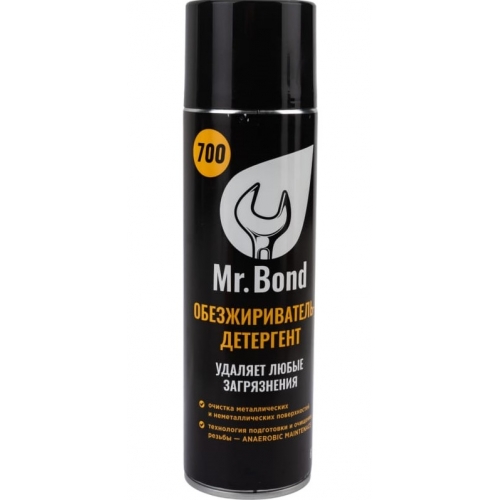 Обезжириватель поверхности резьбы для анаэробных герметиков 650 мл Mr Bond 700 купить в интернет магазине Санрай73