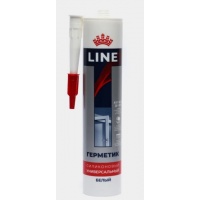 Герметик силиконовый универсальный  T-line Tl-USK-1 белый, 260 мл