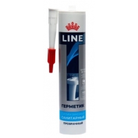 Герметик силиконовый санитарный T-line Tl-SSK-0 прозрачный, 260 мл