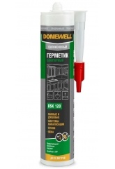 Герметик силиконовый санитарный прозрачный Donewell 260 мл