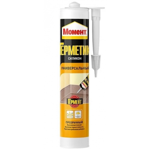 Герметик силиконовый Момент Универсальный 280мл прозрачный купить в интернет магазине Санрай73