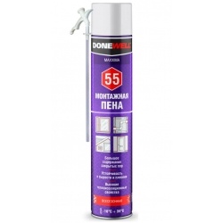 Пена монтажная бытовая всесезонная Donewell Maxxima 55, 1000 мл