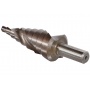 Сверло ступенчатое по металлу 4-20мм, шаг 2мм, спираль, Р6М5+Cobalt, Sturm!