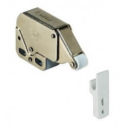 Защелка пружинная Hafele Mini Latch с ответной часть, мебельная