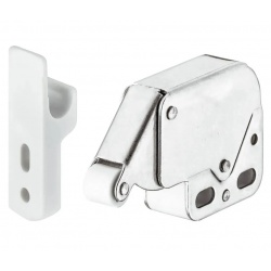 Защелка пружинная Hafele Mini Latch с ответной часть, мебельная