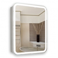 Зеркало-шкаф AZARIO Фиджи 60 сенсор с часами, 602х800х140