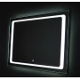 Зеркало AZARIO Фортуна 800х600, LED-подсветка с диммером, сенсорный выключатель