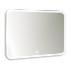 Зеркало AZARIO Стив 915х685, LED-подсветка с диммером, сенсорный выключатель