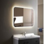 Зеркало AZARIO Стив 915х685, LED-подсветка с диммером, сенсорный выключатель