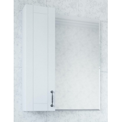 Зеркало Глория-65 левостороннее, белое Sanflor