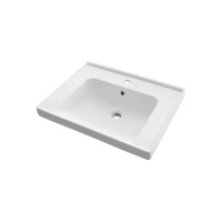 Раковина Dreja Грэйс 60 белый, накладная на тумбу