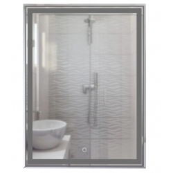 Зеркало Mixline Мелис 600х800, сенсорный выключатель, светодиодная подсветка