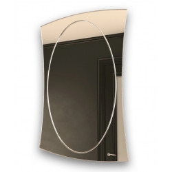 Зеркало Mixline Мила 450х750 гравировка