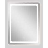 Зеркало AZARIO AZ-Z-043WHCS 600х800 подсветка, сенсорный выключатель, диммер, подогрев