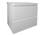 Тумба Azario Мила 60 600х460х600 подвесная, без раковины, белый