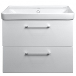 Комплект Azario тумба Ника 70 710х470х560 подвесная с раковиной Monte tx 70 белый
