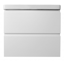 Комплект Azario тумба Мила 70 720х670х480 подвесная с раковиной Monte tx 70, белый матовый