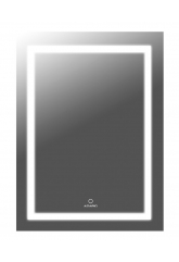 Зеркало AZARIO AZ-Z-046WHCS 600х800 подсветка, сенсорный выключатель, диммер, подогрев