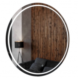 Зеркало AZARIO Classico Cerchio 800х800 влагостойкое с подсветкой, сенсорный выключатель, диммер