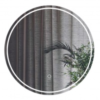 Зеркало AZARIO Izmira D 600 подсветка, сенсорный выключатель с функцией диммера