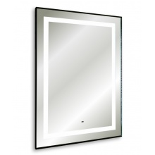 Зеркало AZARIO Саурон 800х600 горизонтальное, c подсветкой и диммером, сенсорный выключатель