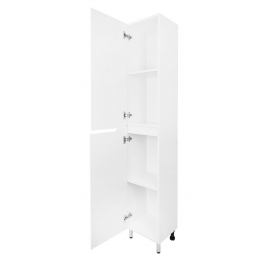 Пенал Loranto Mari 360 напольный, левый, белый