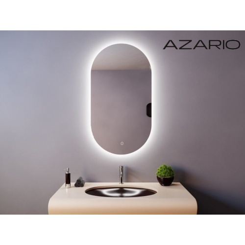 Зеркало AZARIO Alone Arco 600х1000 влагостойкое, подсветка, сенсорный выключатель, диммер купить в интернет магазине Санрай73