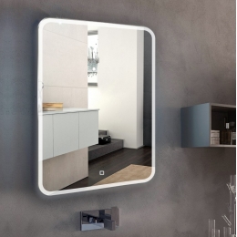 Зеркало AZARIO Стив 505х750 подсветка, сенсорный выключатель, диммер