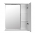 Зеркало-шкаф Loranto Дина 60 правый 600х700х140, без светильника, белый